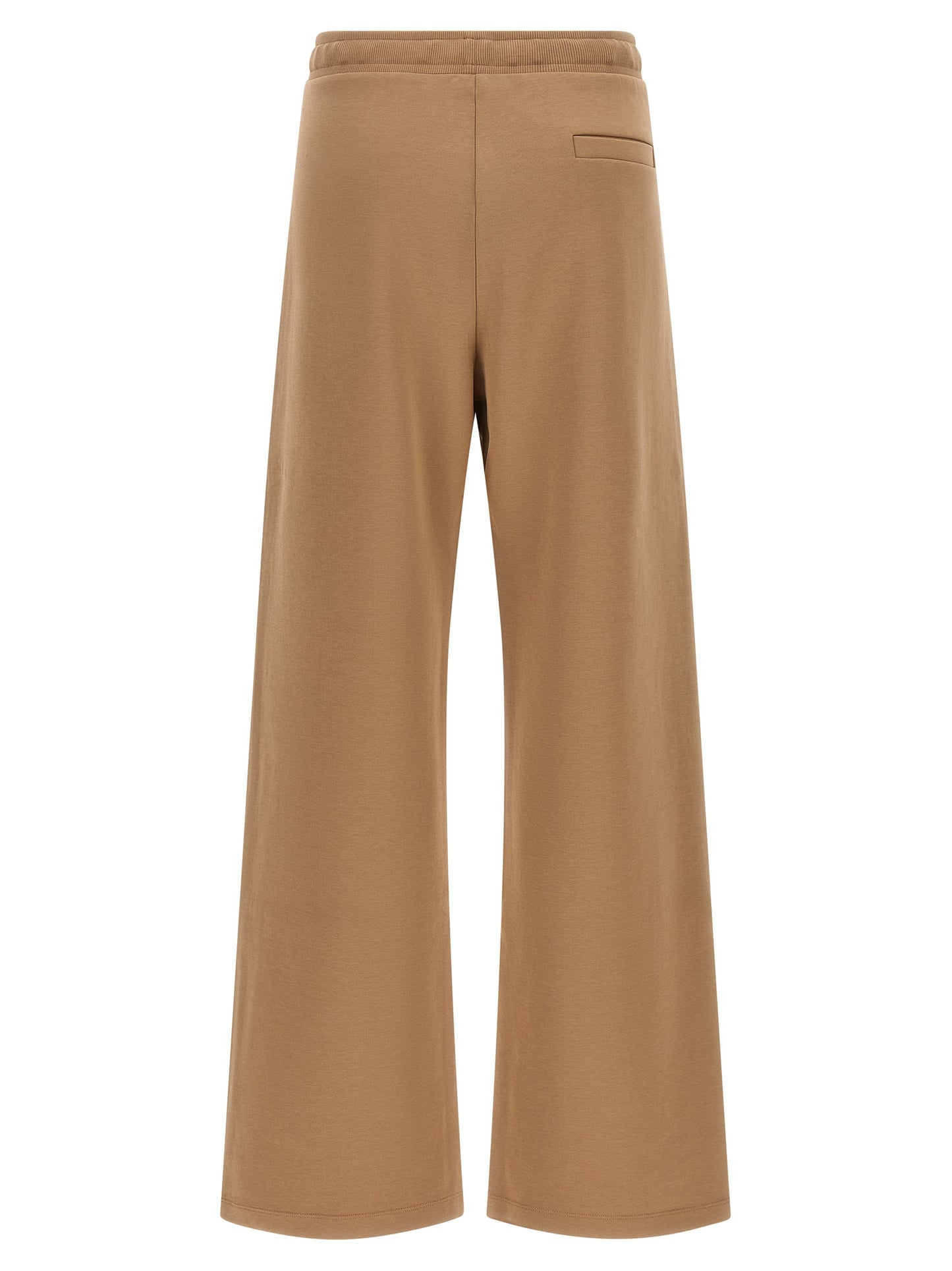 S Max Mara Beige Cotton Casual Pants
