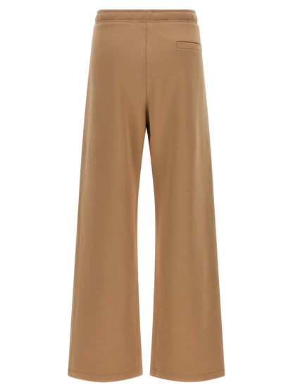 S Max Mara Beige Cotton Casual Pants