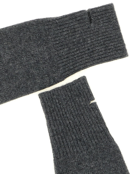 NUDE Gray Wool Gloves
