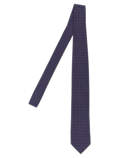 Pal Zileri Purple Silk Tie