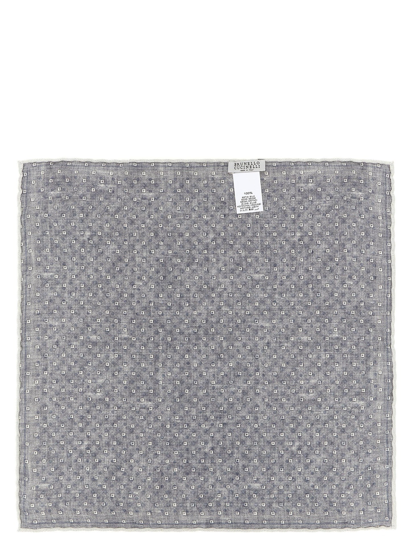 Brunello Cucinelli Multicolor Silk Foulard