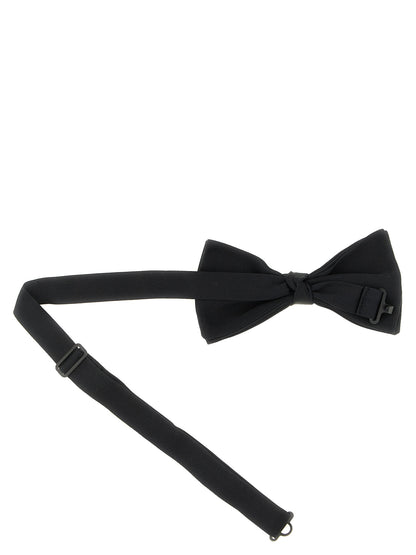 Valentino Garavani Black Silk Bowtie