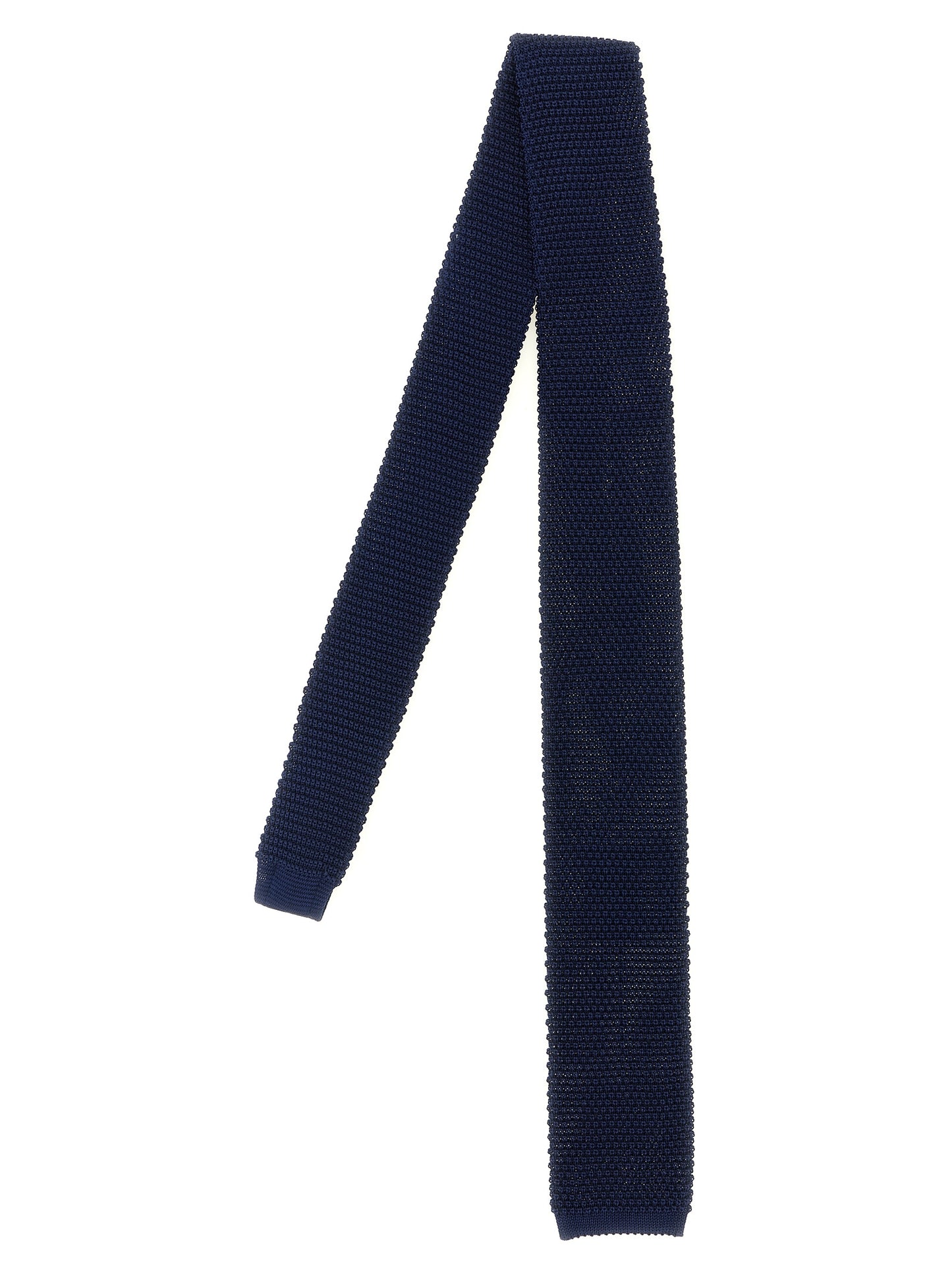 Brunello Cucinelli Blue Silk Tie
