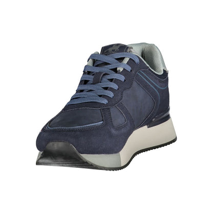 U.S. Grand Polo Blue Polyester Athletic Sneakers