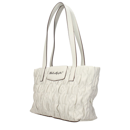 Karl Lagerfeld Gray Polyester Shoulder Bag