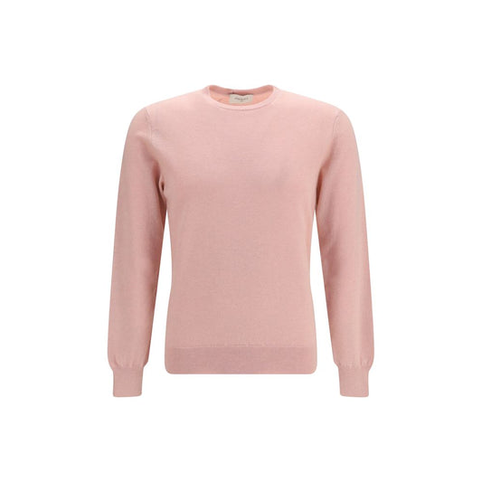 Sweater by Piacenza Cashmere for men in cashmere & capra leather multicolor showcases an masterful silhouette, artfully detailed with a masterful crew neckline and long-sleeve for a sophisticated, premium finish.