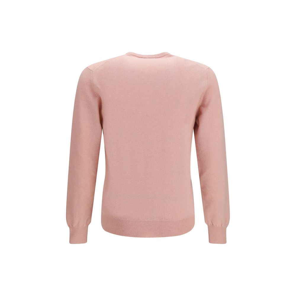 This Sweater by Piacenza Cashmere for men in cashmere & capra leather multicolor presents a understated silhouette, featuring a sophisticated crew neckline and for a understated finish.