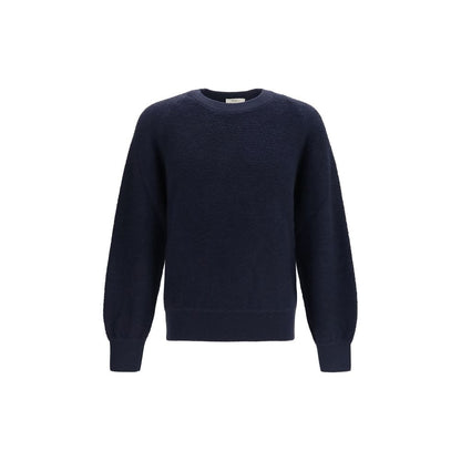 Sweatshirt by Piacenza Cashmere for men in cashmere virgin wool blue features an magnificent silhouette, showcasing a sophisticated crew neckline and long-sleeve detail for a truly magnificent finish.