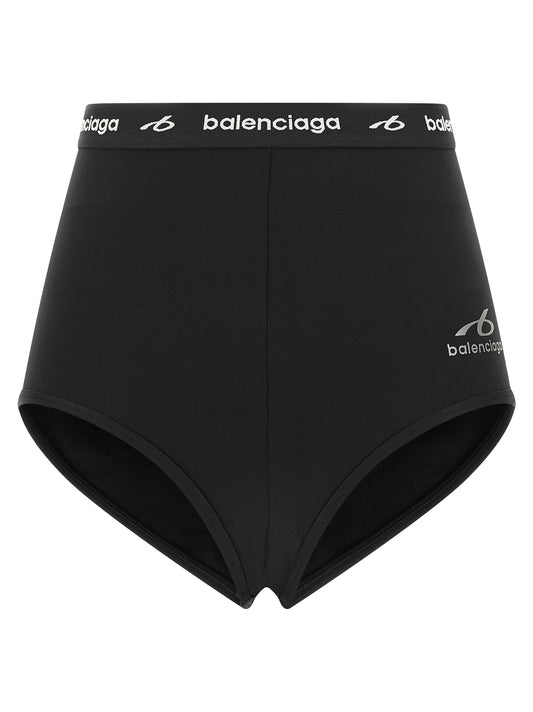Balenciaga Black Polyamide Briefs
