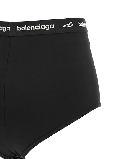 Balenciaga Black Polyamide Briefs