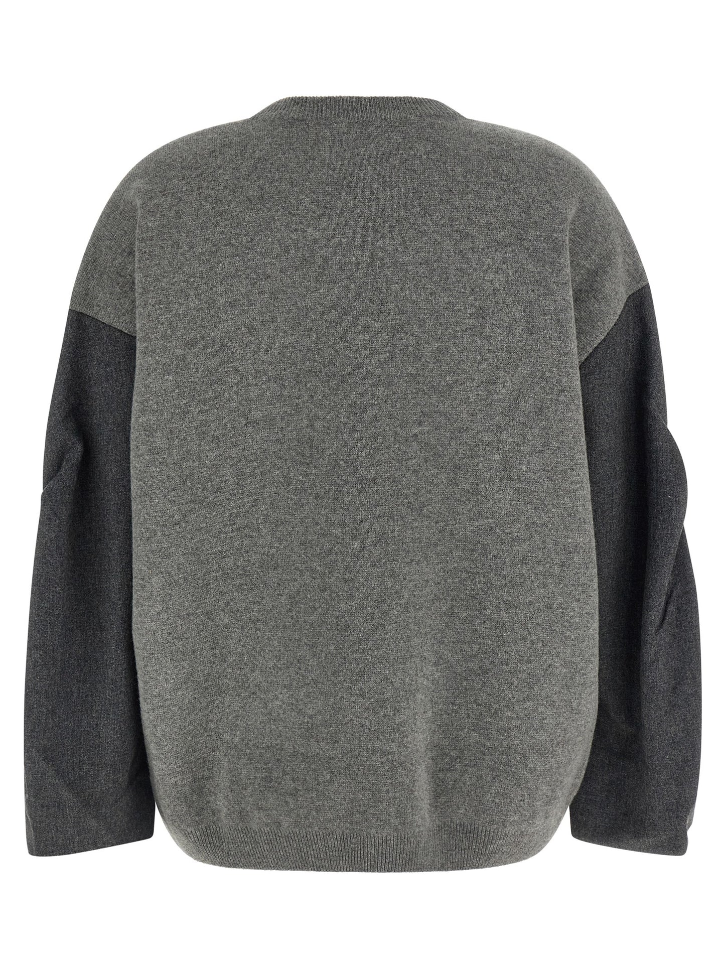 NUDE Gray Wool Cardigan