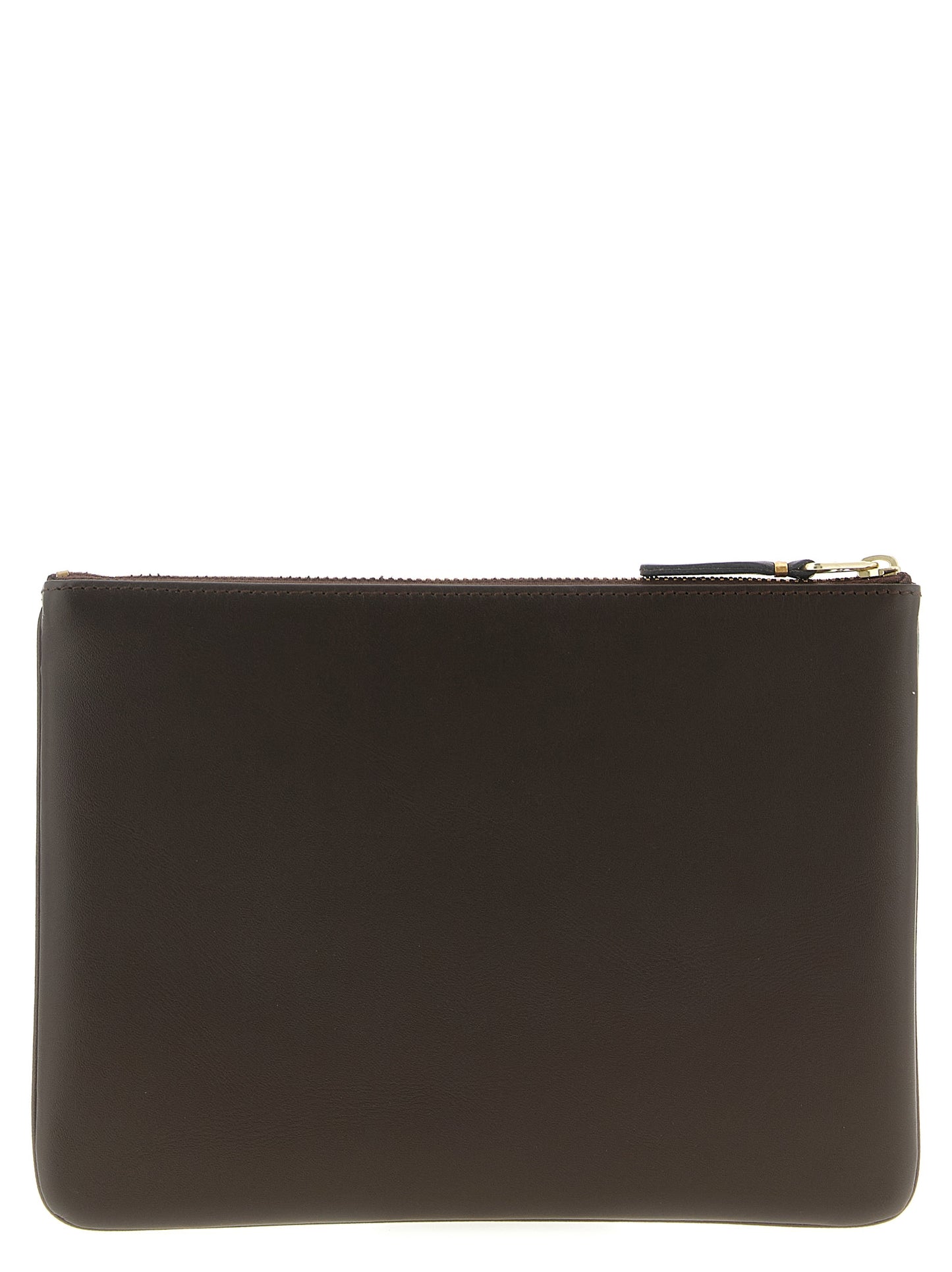 Comme Des Garçons Brown Cowhide Cardholder