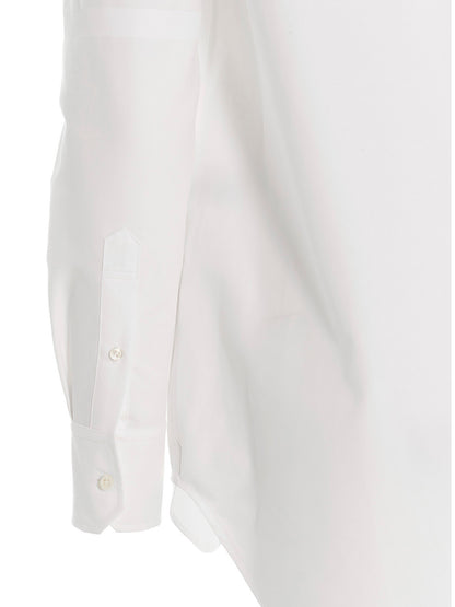 Thom Browne White Cotton Blouse
