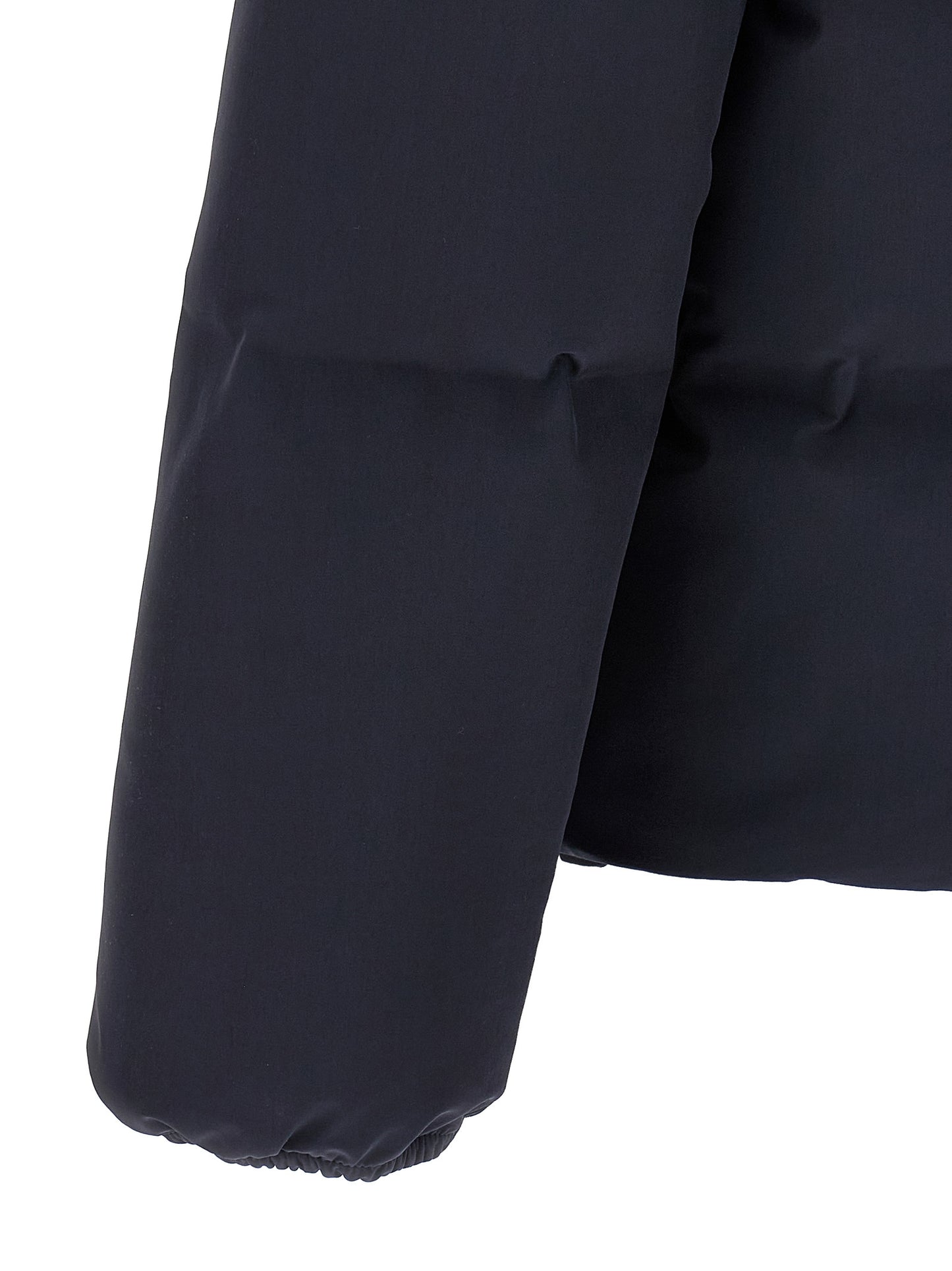 Herno Blue Polyamide Full-Length Jacket