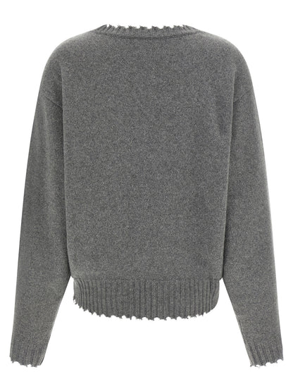 NUDE Gray Cashmere Cardigan