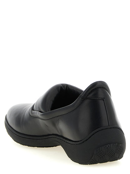 Kiko Kostadinov Black Calfskin Slip-On Loafers
