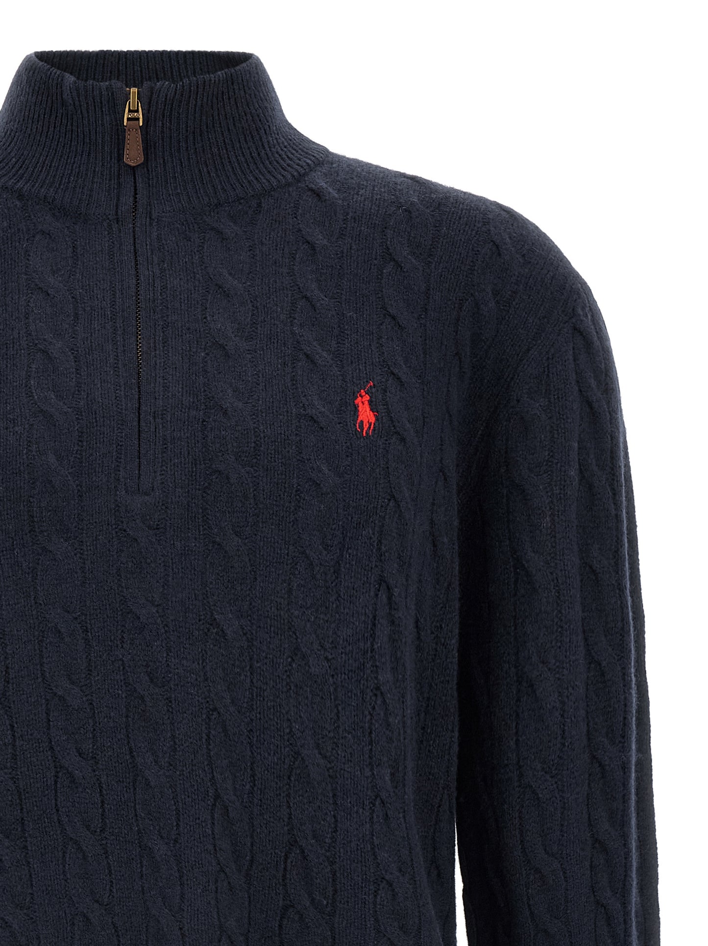 Polo Ralph Lauren Blue Wool Cardigan