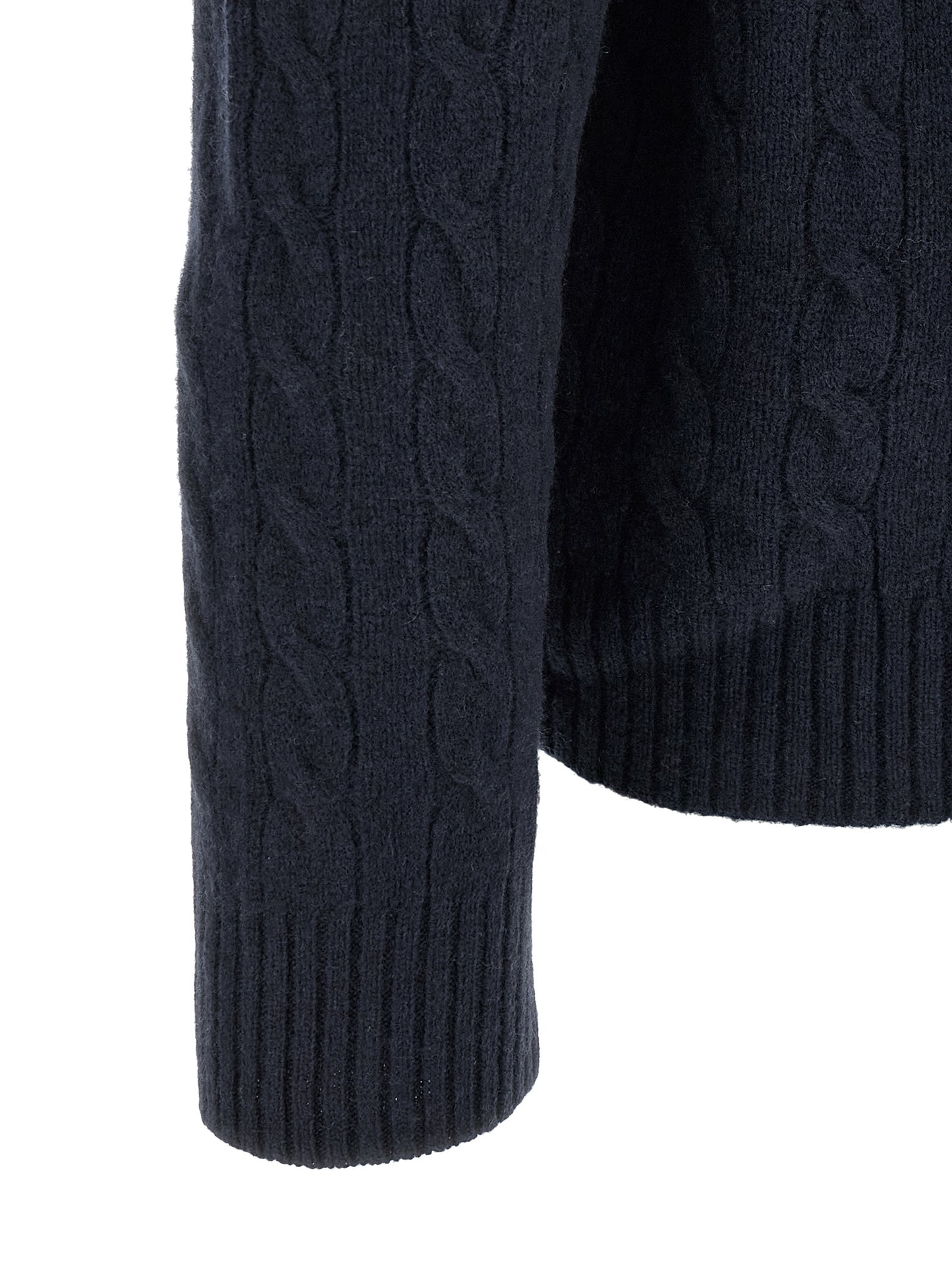 Polo Ralph Lauren Blue Wool Cardigan