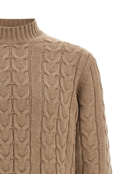 ZANONE Beige Virgin Wool Cardigan
