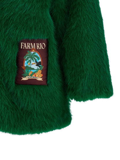 FARM RIO Bicolor Polyester Coat