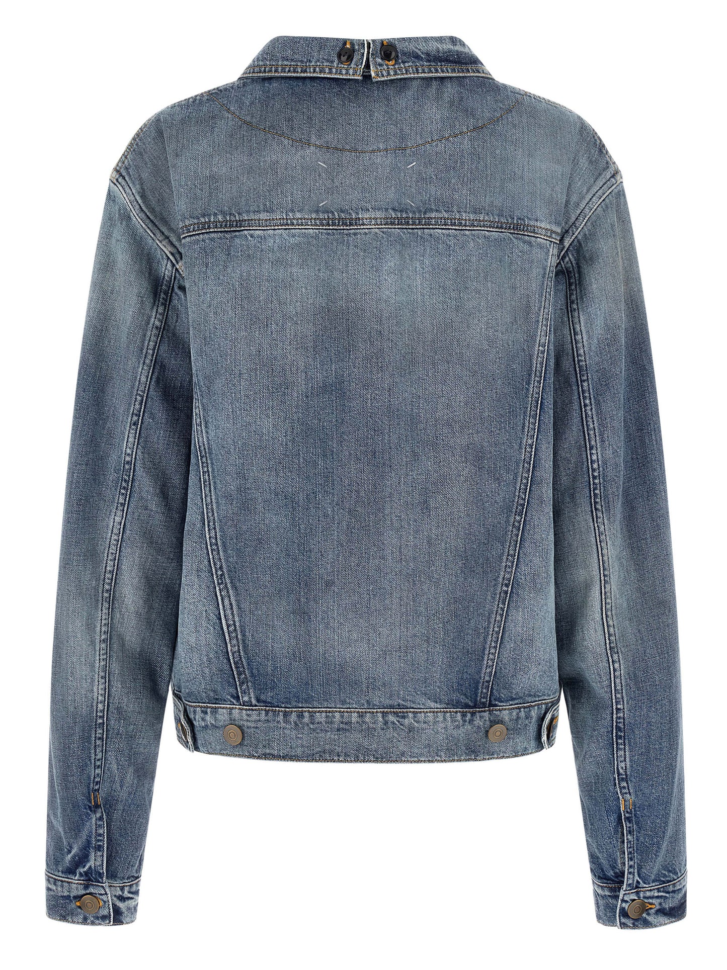 Maison Margiela Blue Cotton Denim Jacket