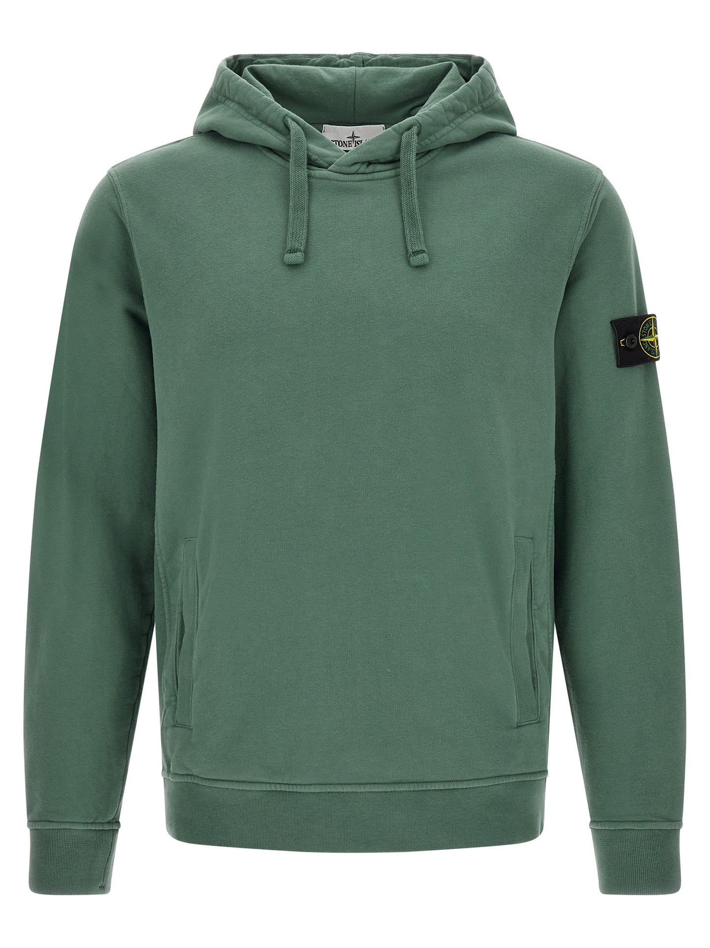 Stone Island Bicolor Cotton Sweatshirt