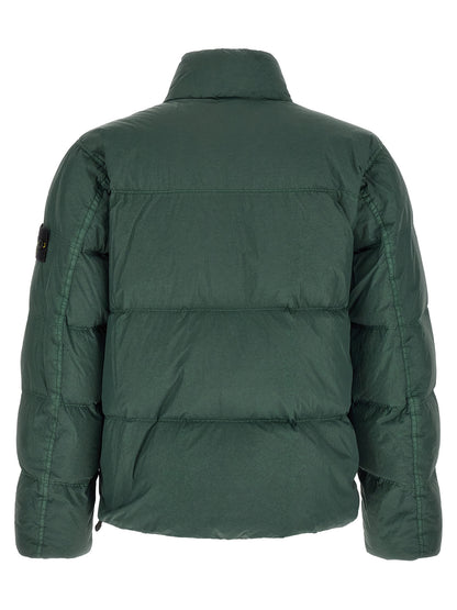Stone Island Bicolor Polyamide Full-Length Jacket