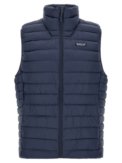 PATAGONIA Blue Nylon Sleeveless Jacket
