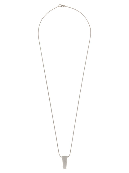Rick Owens Silver Brass Necklace