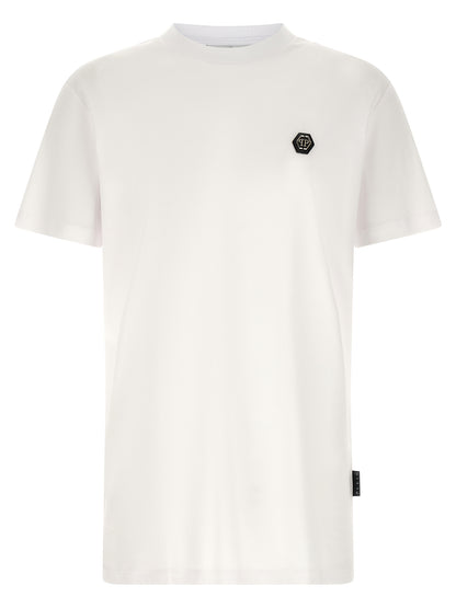 Philipp Plein White Cotton T-Shirt