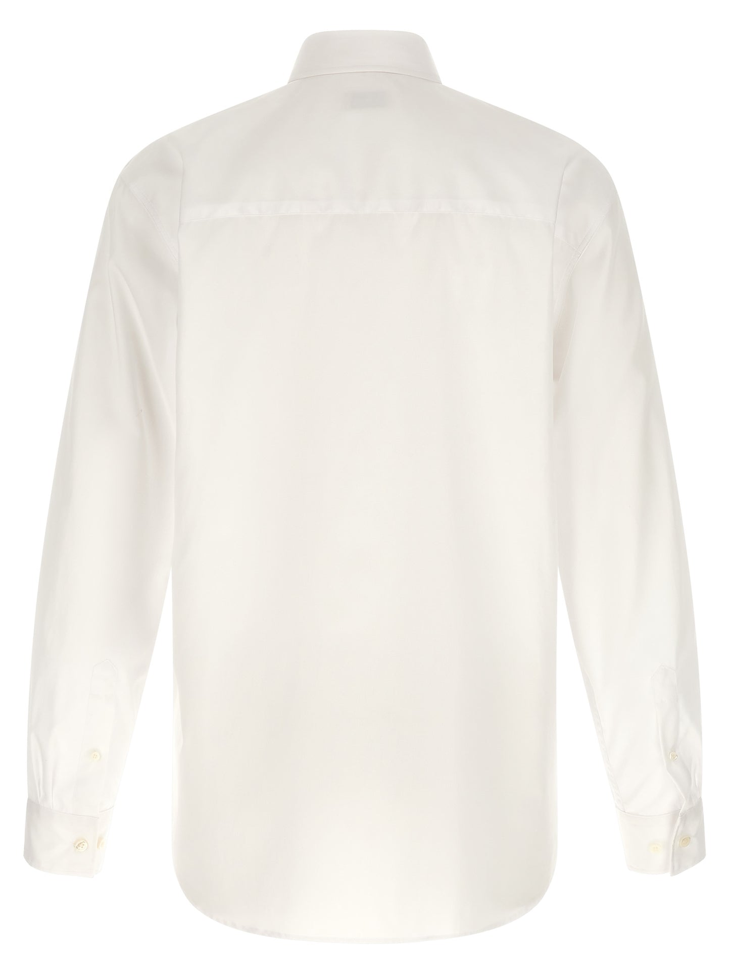 Dries Van Noten White Cotton Blouse