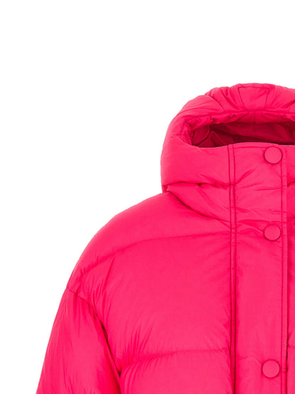 IENKI IENKI Fuchsia Nylon Full-Length Jacket