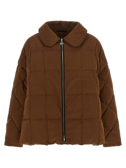 IENKI IENKI Brown Polyester Full-Length Jacket