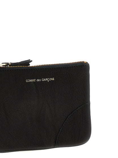 Comme Des Garçons Black Calfskin Cardholder