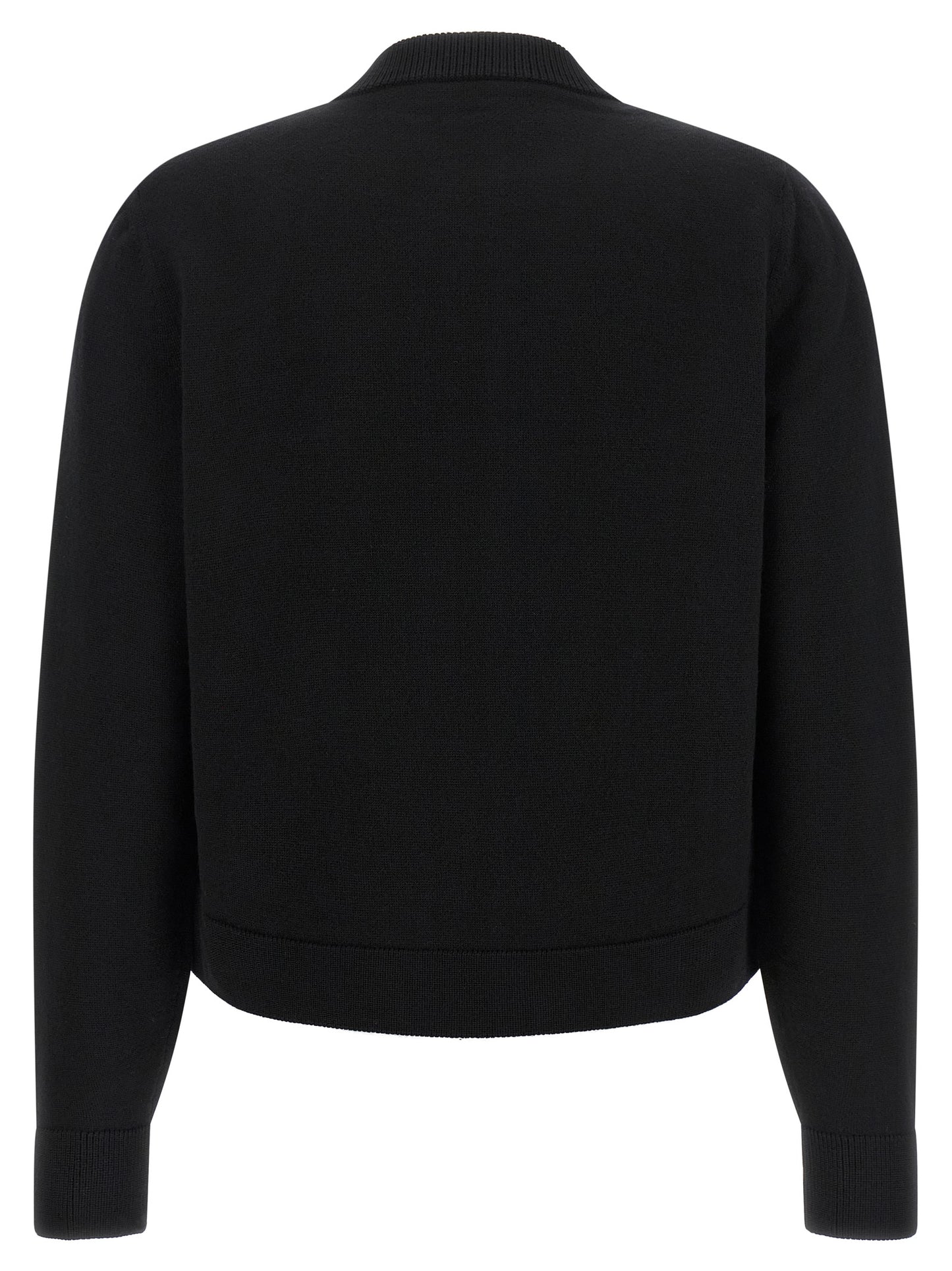 Moncler Black Polyester Cardigan