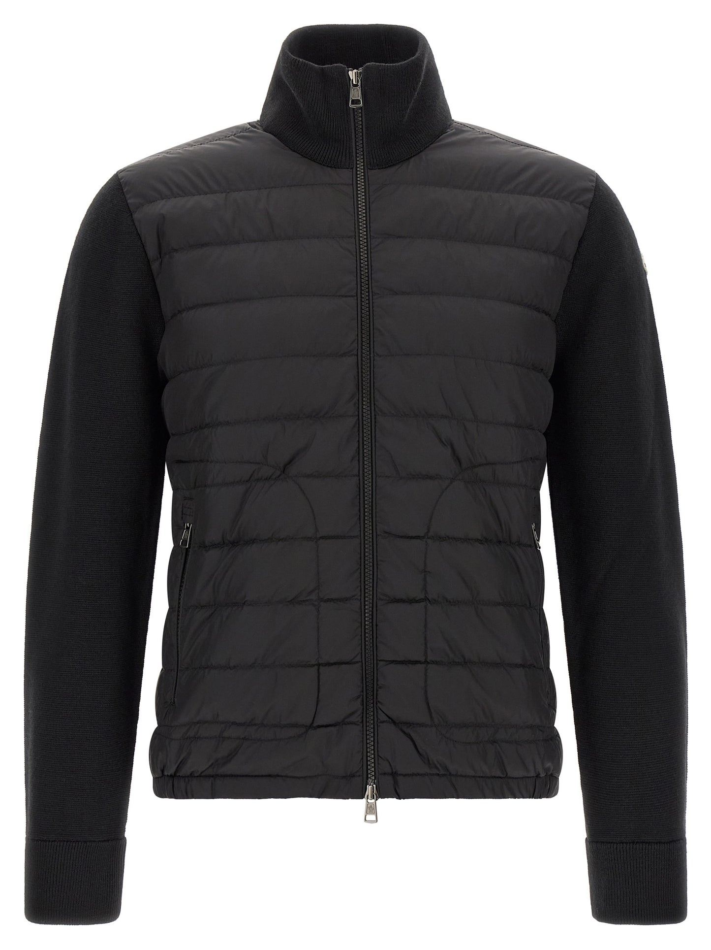 Moncler Black Polyamide Cardigan