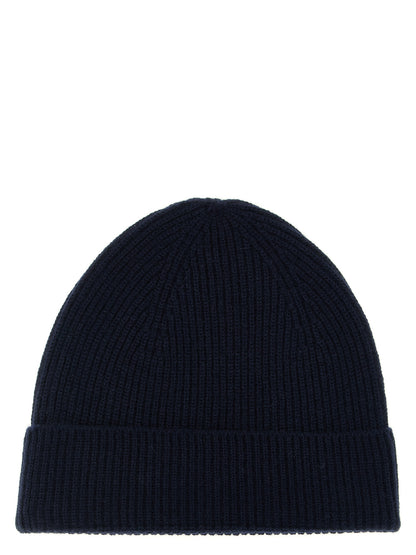 Ballantyne Blue Cashmere Beanie