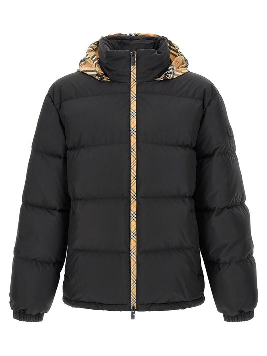 Burberry Black Polyester Parka