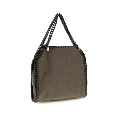 Mini Shoulder Flap Bag by Stella McCartney for women in polyamide brown & silver features a distinguished silhouette, showcasing a secure flap & magnetic and distinguished with versatile shoulder-strap & handle for a distinguished finish.