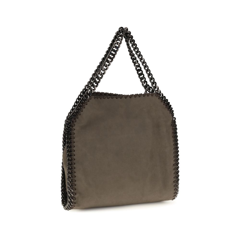 Mini Shoulder Flap Bag by Stella McCartney for women in polyamide brown & silver features a effortless chic silhouette with a secure flap & magnetic, ample , and versatile shoulder-strap & handle for a effortless chic finish.