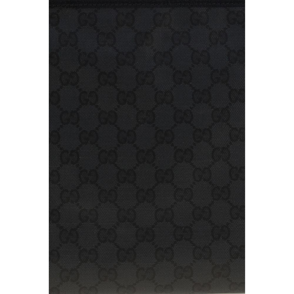 Tote Shoulder Bag by Gucci for men in cotton black features a effortless sophistication silhouette, secured by a with ample internal-pockets and versatile shoulder-strap for a effortless sophistication finish.