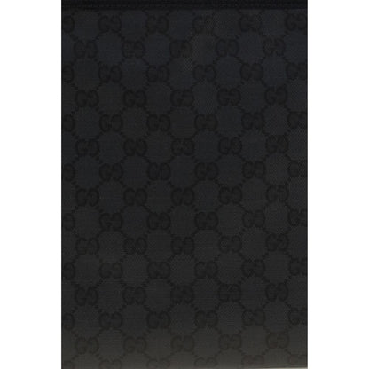 Tote Shoulder Bag by Gucci for men in cotton black features a effortless sophistication silhouette, secured by a with ample internal-pockets and versatile shoulder-strap for a effortless sophistication finish.