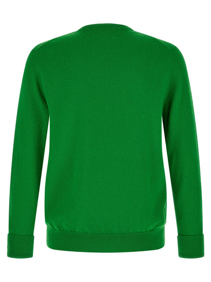 Ballantyne Bicolor Cashmere Cardigan