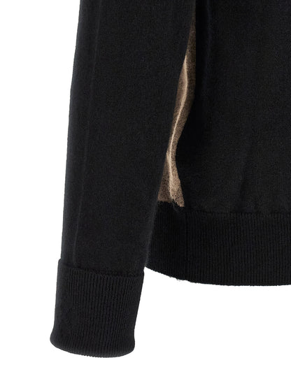 Ballantyne Black Cashmere Cardigan