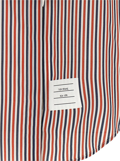 Thom Browne Multicolor Silk Blouse