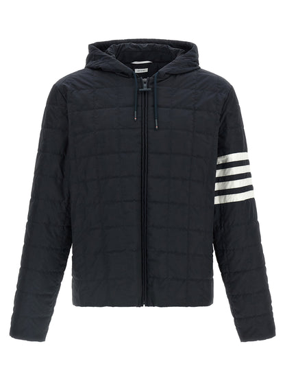 Thom Browne Blue Polyamide Shell Jacket