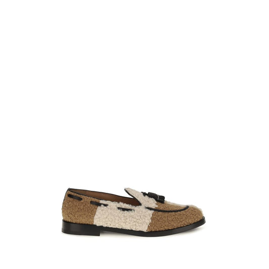 This Flat Loafer Slip-On Shoes by Fratelli Rossetti for women in nappa leather beige & striped features an exquisite silhouette from the Women's Nappa Leather Flat Loafer Slip-On Shoes collection, defined by a sophisticated flat and elegant .