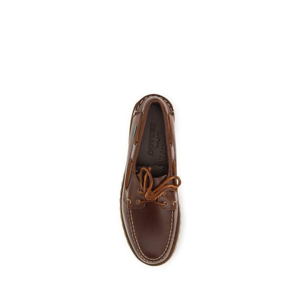 Boat Loafer Slip-On Shoes by Sebago for men in bos taurus calf suede leather brown & honey features an dynamic silhouette from the Men's Bos Taurus Calf Suede Leather Boat Loafer Slip-On Shoes collection, defined by a dynamic and for a dynamic look.