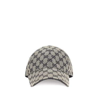 Baseball Cap by Gucci for women in polyamide polyester leather & cotton canvas gray presents a tailored silhouette, perfectly capturing the essence of Gg Polyamide Polyester Leather & Cotton Canvas Baseball Cap with its tailored finish and superior craftsmanship.