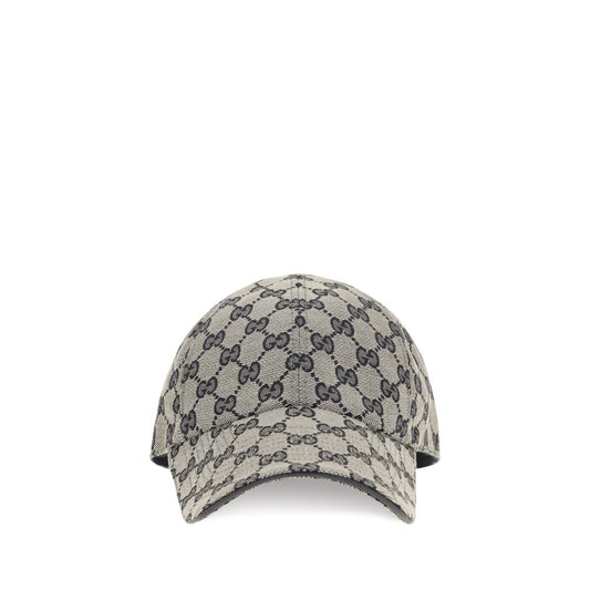 Baseball Cap by Gucci for women in polyamide polyester leather & cotton canvas gray presents a tailored silhouette, perfectly capturing the essence of Gg Polyamide Polyester Leather & Cotton Canvas Baseball Cap with its tailored finish and superior craftsmanship.
